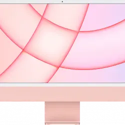 APPLE iMac (2021), 24" Retina 4.5K, Chip M1 de Apple, 8 GB RAM, 512 SSD, macOS Big Sur, Teclado Magic Keyboard con Touch ID, Rosa