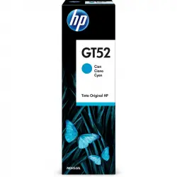 Botella de Tinta Original HP GT52 Cian