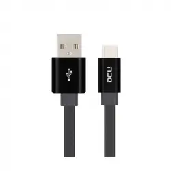 DCU Cable USB-A a USB-C 20cm Negro
