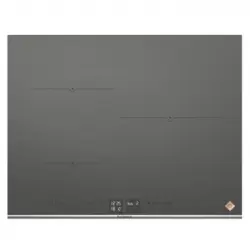 De Dietrich Placa De Inducción 65cm 3 Fuegos 7400w Gris - Dpi7572g