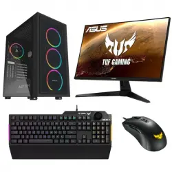 Epical-Q GPlus35 AMD Ryzen 5700X/32GB/1TB SSD/RTX 4070Ti + Monitor 27" IPS FullHD 165Hz + Combo ASUS TUF Gaming