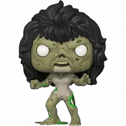 Figura - Funko Pop! Marvel Zombies: She Hulk, 9 cm
