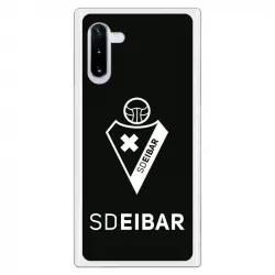 Funda Para Samsung Galaxy Note10 Del Eibar Escudo Fondo Negro - Licencia Oficial Sd Eibar