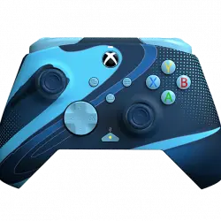 Mando - PDP Xbox Series X Rematch Wired Controller, Para Series, Cable, Glow Blue Tide