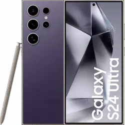 Móvil - Samsung Galaxy S24 Ultra, Titanium Violet, 512GB, 12GB RAM, 6.8" QHD+, Qualcomm Snapdragon 8, 5000mAh, Android 14