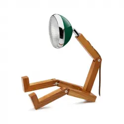 Piffany Mr. Wattson Lámpara de Mesa LED Verde