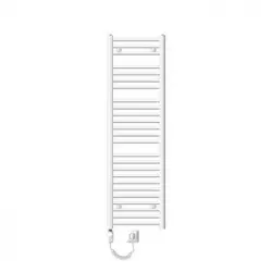 Radiador Toallero Para Baño Eléctrico 400x1500 Mm Blanco Ecd Germany