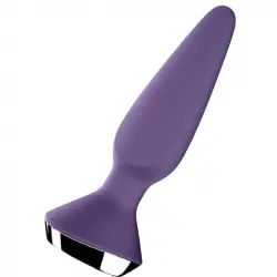 Satisfyer Plug Ilicious Vibrador Impermeable Púrpura