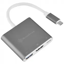 Silvertstone EP08 Hub USB Tipo C