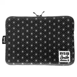 Smile - Funda Sleeve De Neopreno Neo Nipon Negro Para Portátiles Hasta 13,3"