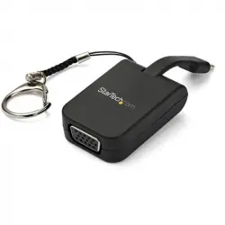 Startech Adaptador Portátil USB-C a VGA Negro