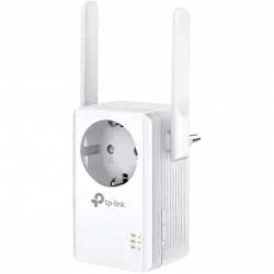 Amplificador WiFi - TP-Link WA860RE, Extensor de Cobertura Wi-Fi, 300 mbps, Enchufe, 2 Antenas, Blanco