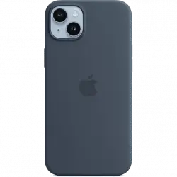 APPLE Funda de silicona con MagSafe para el iPhone 14 Plus, Azul tempestad