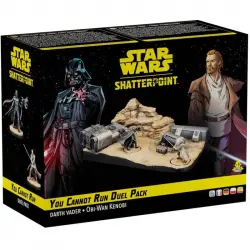 Asmodee Star Wars Shatterponit Pack de Duelo: No Puedes Correr Juego de Mesa