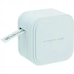 Brother P-Touch Cube Rotuladora Eléctrica Portátil Blanca