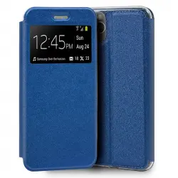 Cool Funda Flip Cover Liso Azul para iPhone 11 Pro