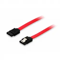 Equip Cable SATA Con Clip de Seguridad 7 Pin Macho/Macho 50cm