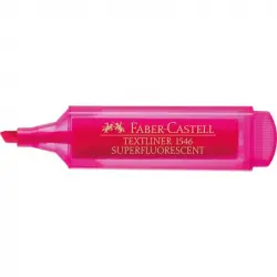 Faber Castell Textliner 46 Caja de 10 Marcadores Fluorescentes Rosa