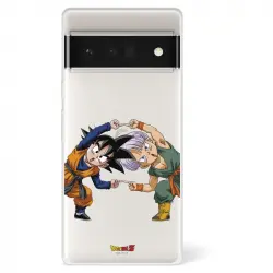 Funda Para Google Pixel 6 Pro Oficial De Dragon Ball Goten Y Trunks Fusión - Dragon Ball