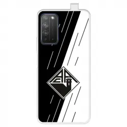 Funda Para Huawei Honor X10 5g Del Académica De Coimbra Escudo Bicolor - Licencia Oficial Académica De Coimbra