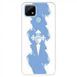 Funda Para Realme C21 Del Celta Escudo Trazo Azul - Licencia Oficial Rc Celta