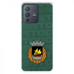 Funda Para Vivo V23 Del Escudo Fondo Verde - Licencia Oficial Rio Ave Fc