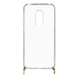 Funda Silicona Colgante Transparente Para Alcatel 1c