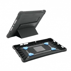 Funda tablet - Mobilis 053019, Con soporte y correa de mano, Para iPad 10.9’’ (10th gen), Negro