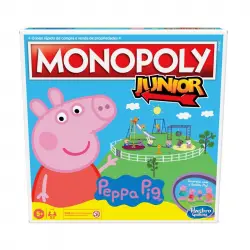 Hasbro Original Monopoly Junior Peppa Pig Juego de Mesa