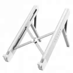 NewStar Soporte de Sobremesa Plegable para Portátil 11-17" Plata