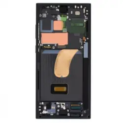 Pantalla Oficial Para Samsung S23 Ultra Cristal Táctil Y Chasis Negro Phantom
