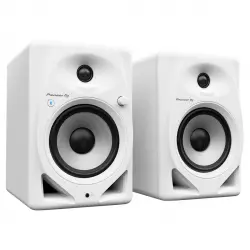 Pioneer - Altavoces activos Pioneer DM-50D-BT-W de 5' con Bluetooth (Blanco).