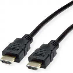 Roline Cable HDMI 3D 4K Flexible de Alta Velocidad con Ethernet Macho/Macho 2m Negro