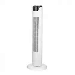 Ventilador Columna Control Remoto, 3 Velocidades, 45w