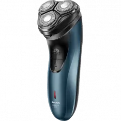 Afeitadora - Taurus SHA1201, eléctrica, Sin cable, Seco o mojado, 45 min, Cortapatillas, Curve Technology, Carga USB, Ergonómica, Inox