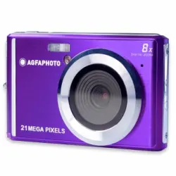 Agfa Photo Realishot Dc5200 - Cámara Digital Compacta (21 Mp, Lcd De 2,4", Zoom Digital 8x, Batería De Litio) "