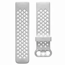 Correa Fitbit Charge 4 Fb168sbwts Blanco Silicona