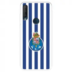Funda Para Alcatel 1s 2020 Del Fútbol Club Oporto Escudo Rayas - Licencia Oficial Fútbol Club Oporto