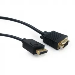 Gembird CCP-DPM-VGAM-6 Cable DisplayPort a VGA Macho/Macho 1.8m Negro