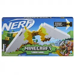 Hasbro Original Nerf Minecraft Sabrewing Lanza Dardos