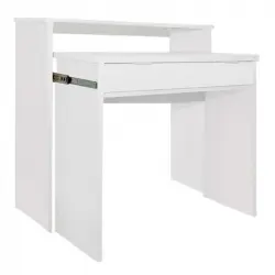 Home Heavenly Alma Escritorio Multifunción Extensible 86.5x90x33cm Blanco