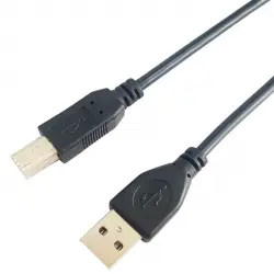 Inves - Cable PHK-201C-TL USB 2.0 Tipo A A USB 2.0 Tipo B De 1,5 Metros
