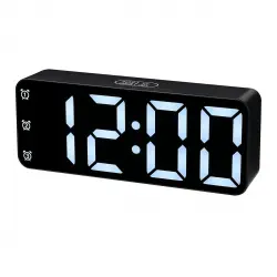 Inves - Reloj despertador Inves HX-2123 Negro.