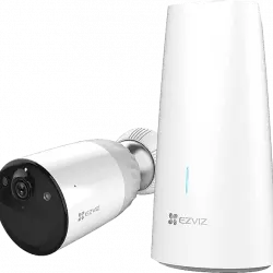 Kit de seguridad doméstico - Ezviz BC1-B1 Smart, 1 Cámara, Full-HD, Función visión nocturna, Reducción digital del ruido 3D, DWDR, Blanco