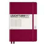 Libreta A5 Leuchtturm 1917 Medium tapa dura puntos rojo port
