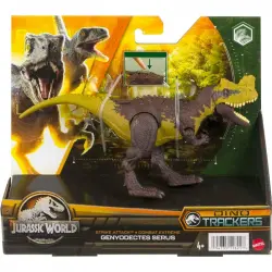 Mattel Jurassic World Dinosaurio de  Genyodectes Mordida de Ataque