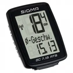Monitor De Actividad Para Bicicleta Bc 7.16 Ats Negro 7162 Sigma