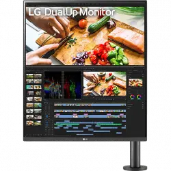 Monitor - LG 28MQ780-B, 27.6", QHD, 5 ms, 60 Hz, HDMI x2, DisplayPort, USB-C, Negro