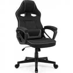 Sense7 Knight Tela Silla Gaming Negra/Gris