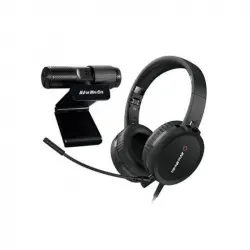 Avermedia BO317 Kit Webcam FullHD + Auriculares con Micrófono